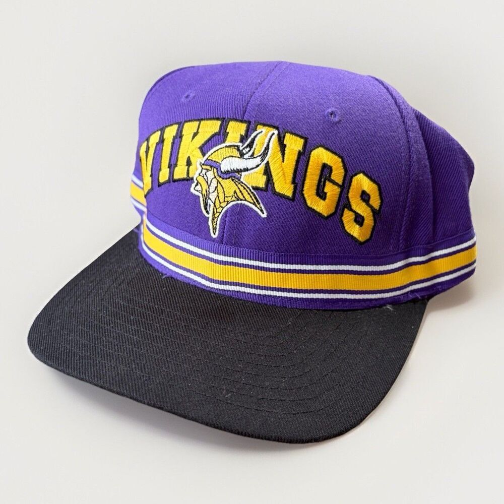 Vintage 90s Minnesota Vikings Starter Pro Line NFL Snapback The Right Hat Cap